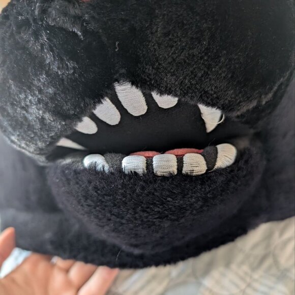 Dan Dee Big Greeter Head Black Cat Panther Halloween Mask Cosplay Furry Head - Picture 5 of 16